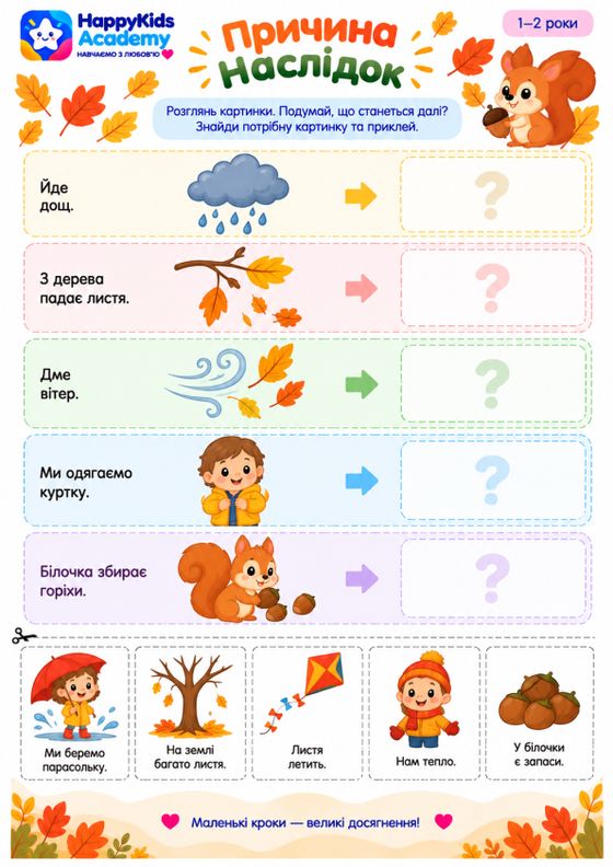 Сторінка збірника: «Причина — наслідок» — що станеться далі